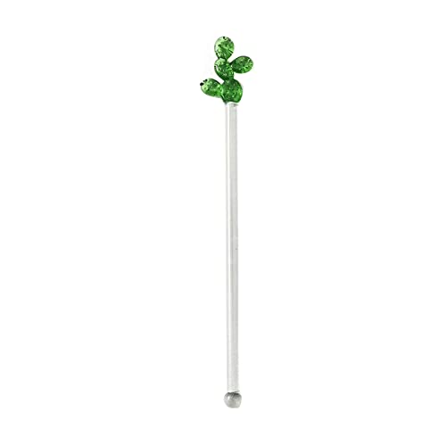 Neuartige Swizzle Sticks Glas Kaffee Rührer Form Rührstäbe Wiederverwendbare Rührer Rühren Cocktail Drink Stick von Zdprkqzvz