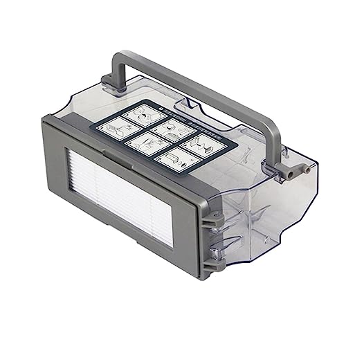 ZeAda Staubbox-Behälter HEPA-Filter, kompatibel mit Ecovacs Deebot OZMO 900 DN5G Roboter-Staubsauger-Teilezubehör Roboter-Staubsauger (Color : Filter Dust Box) von ZeAda
