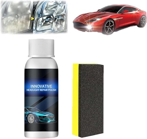 Leistungsstarkes Scheinwerfer-Reparaturmittel, innovative Scheinwerfer-Reparaturpolitur, Scheinwerfer-Restaurierungsset, entfernt sofort Oxidation, für alle Autoscheinwerfer von ZeTjieXing