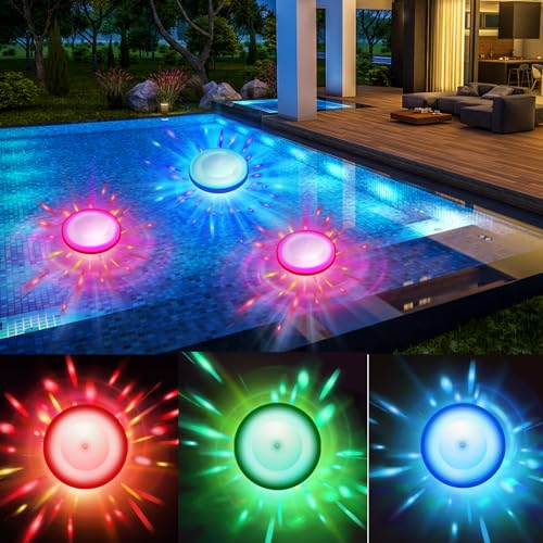 Zeadio LED Unterwasser-Poolleuchten mit 6 Lichtmodi, tauchfähig & wasserdicht, einfache Installation für Einbau- und Aufstellpools, RGB-farbwechselnde Spa- & Partyleuchten, 6er-Pack Zeadio LED Unterwasser-Poolleuchten mit 6 Lichtmodi, tauchfähig & wasserdicht, einfache Installation für Einbau- und Aufstellpools, RGB-farbwechselnde Spa- & Partyleuchten, 6er-Pack von Zeadio