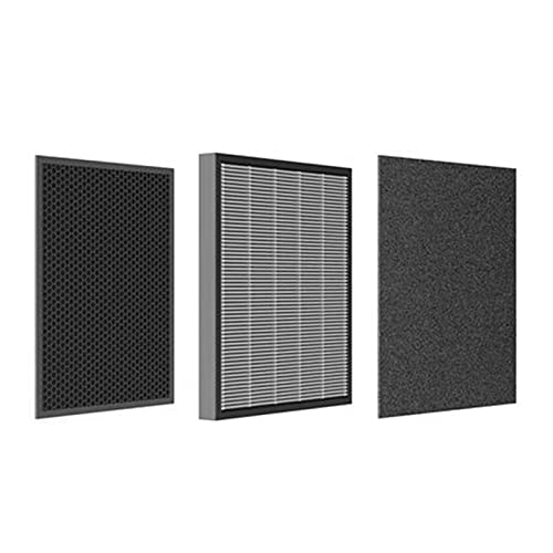 Zealing Dreischichtiger Verbundfilter Ersatzfilter für Zigma Luftreiniger Aerio-300/360 H13, für optimale Luftqualität, echter HEPA-Filter mit austauschbarem Filter von Zealing