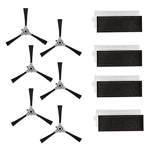 Zealing für Venga! ST, Ersatzteile VG RVC 3000 Saugroboter, Zubehör inklusive 6 Seitenbürsten, 4 Filter-Sets von Zealing