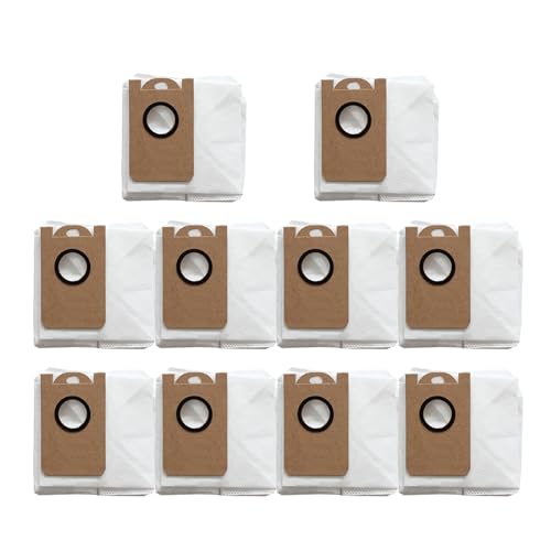 4/10 Stück Staubbeutel-Sammelsets. Kompatibel for Proscenic M9 Roboter Staubsauger Home Appliance Ersatz Ersatzteile Zubehör Müll Tasche Staub Sammlung Tasche(Set 10pcs) von ZebRaz