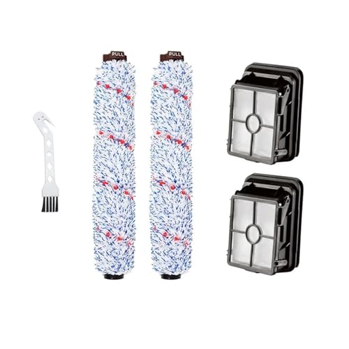 ZebRaz Hauptbürste der Hepa-Filterwalze. Kompatibel mit Bissell Crosswave 1713 1785 1866 1868 1934 1926 Pet Pro 2223N Cordless 2582E Series Multi-Surface Pet Brush Roller(As Shown 5pcs-1) von ZebRaz