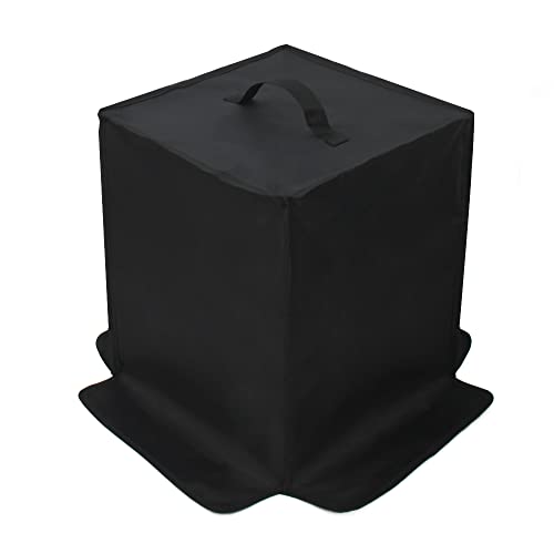Zeberoxyz 3D-Drucker Warmes Gehäuse,3D-Druckerabdeckungen,zusammenklappbarer Schuppen,staubdicht,feuerfestes Heizzelt,Geräuschreduzierung für 3D-Drucker(11,8x11,8x18,1 Zoll) von Zeberoxyz