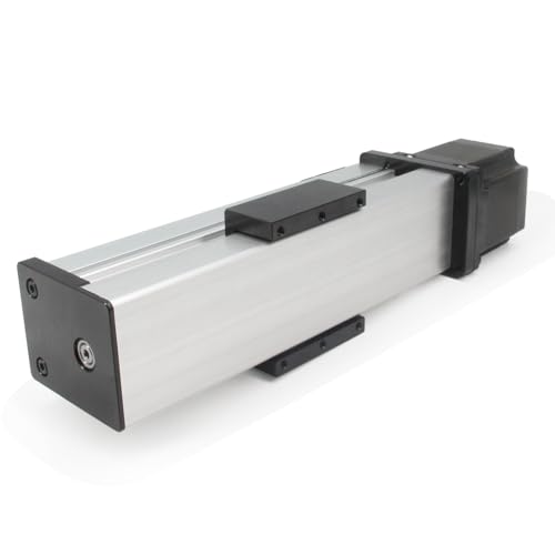 Zeberoxyz Kugelumlaufspindel SFU1605 mit quadratischen Linearschienen und NEMA23 Schrittmotor, 100mm effektive Hublänge für CNC Router Teile (Größe:100mm) von Zeberoxyz