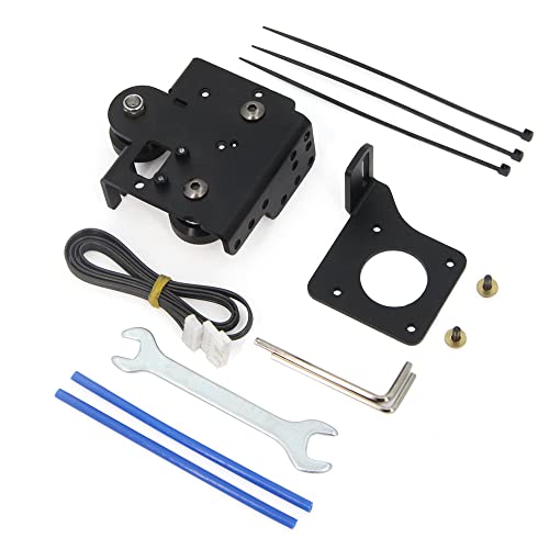 Zeberoxyz Upgrade Direct Drive Support Aluminiumlegierungsplatte mit 3 Riemenscheiben,Kompatibel mit Dual/Einzelextruder/Titan/BMG Extruder für Ender 3 V2/Pro CR10 (Direktplatte) von Zeberoxyz