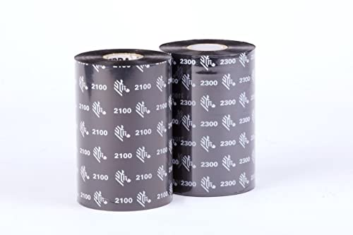 Zebra 2300 Wax Thermal Ribbon 131MM X 450M Cinta para IMPRESORA von Zebra Technologies