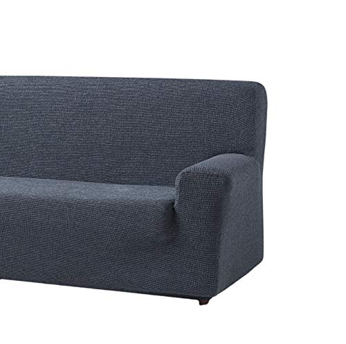 Zebra Textil Orion - Elastische Sofa-Husse, Größe 4 Sitzer (Von 210 bis 230 cm), Farbe Blau von Zebra Technologies