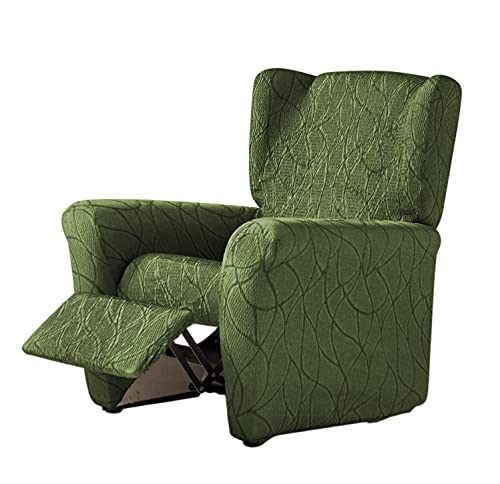 Zebra Textil Estoralis Alexia - Stretch Husse für Relax-Sessel, Größe 1 Sitzer (Standard), Farbe Grün von Zebra Textil