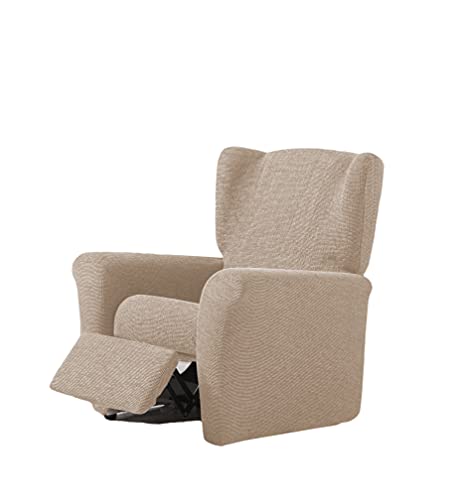 Zebra Textil Orion Elastische Husse Relax-Sessel Größe 1 Sitzer (Standard), Farbe Beige 43679 von ZEBRA
