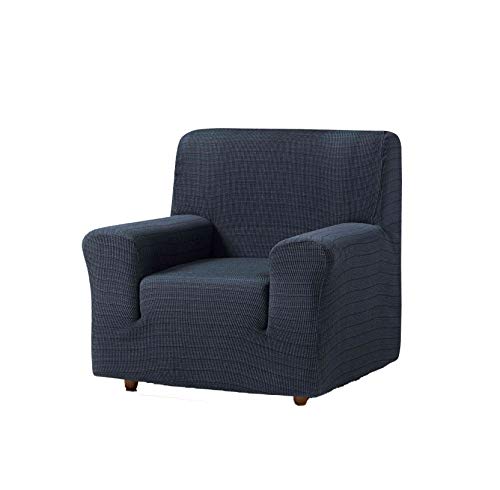 Zebra Textil - Vega - Elastische Sofa-Husse, Größe 1 Sitzer (Von 70 bis 110 cm), Farbe Braun von Zebra Textil