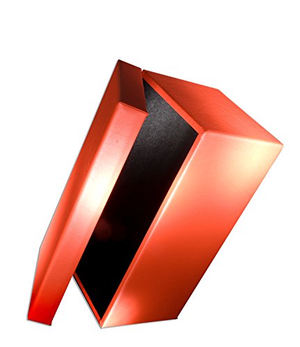 Zebra und Art Design GmbH Zebra und Art Design A1028, Lederimitat, rot, 78 x 38 x 40 cm Wäschetruhe von Zebra und Art Design GmbH