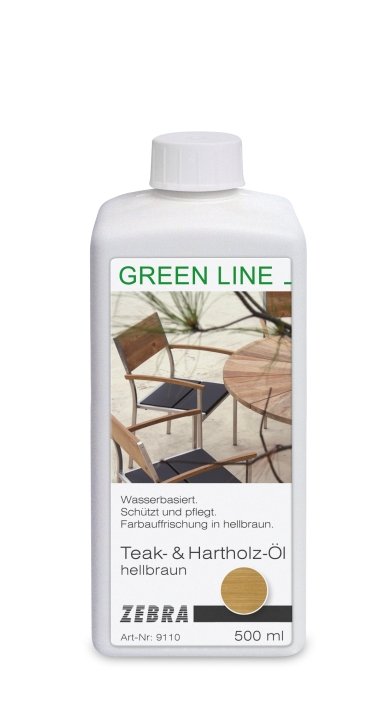 Teak-Öl 0,5 Liter Farbe hellbraun Teak-Öl 0,5 Liter Farbe hellbraun von Zebra