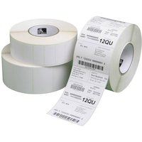 Zebra Etiketten Rolle 76.2 x 44.45mm Thermodirekt Papier Weiß 7000 St. Wiederablösbar 3004840-T Un von Zebra