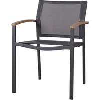 Zebra Alex Sessel Aluminium/Batyline von Zebra