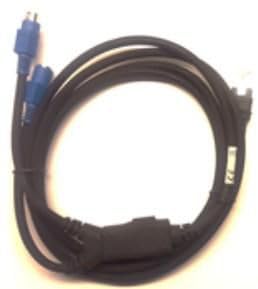 ZEBRA Cable, Auto-Host Detect Keyboard Wedge, 2m Straight, CBA-K63-S07PAR von ZEBRA