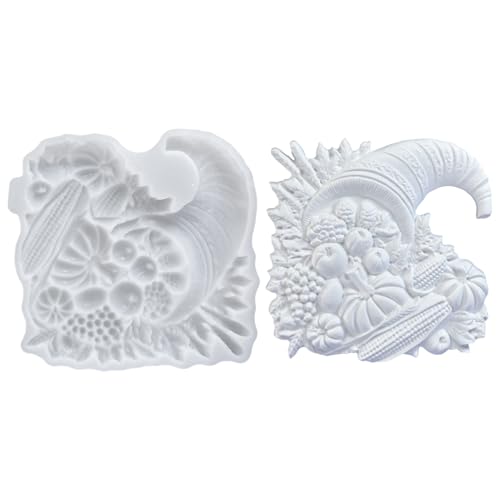 Zecnaud Thanksgiving Silikon Backform 15.4x15x2.1 cm Verzierung Für Home Baking Kuchen Kekse Muffins Ornamente Backen Mit Kindern Geschenkidee von Zecnaud