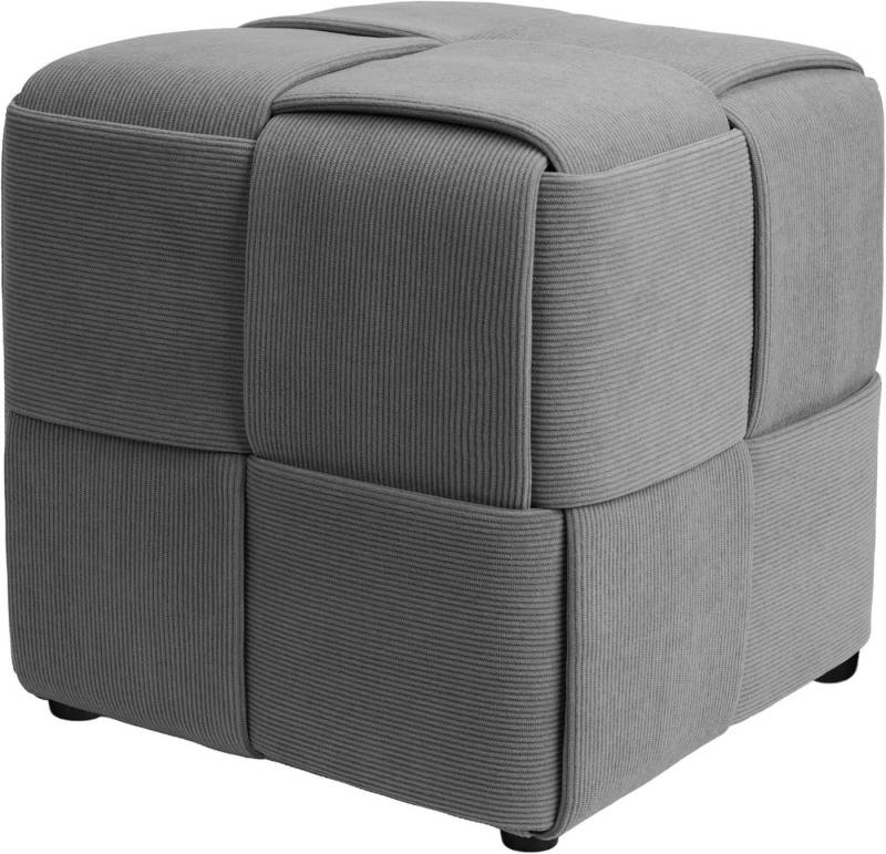 Zedelmaier Sitzhocker Würfel Cord, Sitzcube Ottoman, Fußhocker aus Cordstoff Zedelmaier Sitzhocker Würfel Cord, Sitzcube Ottoman, Fußhocker aus Cordstoff von Zedelmaier