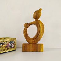 Abstrakte Skulptur Von Mutter Und Baby "Wärme Der Zuneigung Mutter". Geschenk Für Meine Geliebte von ZeeWoodart22