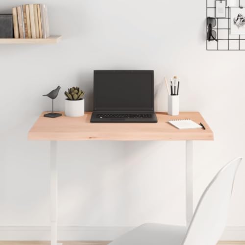 Zeehear Massivholz Eiche Tischplatte 80x60cm, 2-4cm Dicke, Unbehandelt, Naturkante, DIY Ersatzplatte für Schreibtisch, Computertisch, Bürotisch, Arbeitstisch, Robustes Möbelstück Zeehear Massivholz Eiche Tischplatte 80x60cm, 2-4cm Dicke, Unbehandelt, Naturkante, DIY Ersatzplatte für Schreibtisch, Computertisch, Bürotisch, Arbeitstisch, Robustes Möbelstück von Zeehear
