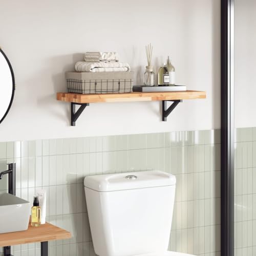 Zeehear Rechteckige Akazien Massivholz Tischplatte 80x30x4 cm, Naturöl-Finish, Robustes Holz für DIY Schreibtisch, Esstisch oder Beistelltisch, langlebiges Möbelstück von Zeehear