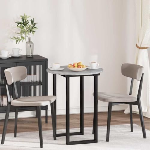 Zeehear Runde Tischplatte Betongrau 60x60 cm, 1.5 cm stark, aus Holzwerkstoff, minimalistisch für Esstisch, Schreibtisch & Bürotisch, langlebiges Möbelstück Zeehear Runde Tischplatte Betongrau 60x60 cm, 1.5 cm stark, aus Holzwerkstoff, minimalistisch für Esstisch, Schreibtisch & Bürotisch, langlebiges Möbelstück von Zeehear