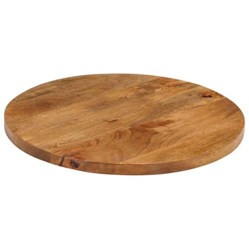 Zeehear Tischplatte Ø 40x2,5 cm Rund Massivholz Mango, Eichen-Optik, vielseitige Schreibtisch Arbeitsplatte für Zuhause & Büro, Robustes Study Furniture Zeehear Tischplatte Ø 40x2,5 cm Rund Massivholz Mango, Eichen-Optik, vielseitige Schreibtisch Arbeitsplatte für Zuhause & Büro, Robustes Study Furniture von Zeehear
