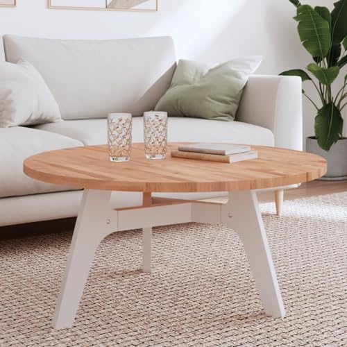 Zeehear Tischplatte Ø90x2,5 cm Rund Massivholz Buche, lackiert, langlebig, ideal für Couchtisch oder Schreibtisch, vielseitig einsetzbar im Büro oder Zuhause Zeehear Tischplatte Ø90x2,5 cm Rund Massivholz Buche, lackiert, langlebig, ideal für Couchtisch oder Schreibtisch, vielseitig einsetzbar im Büro oder Zuhause von Zeehear