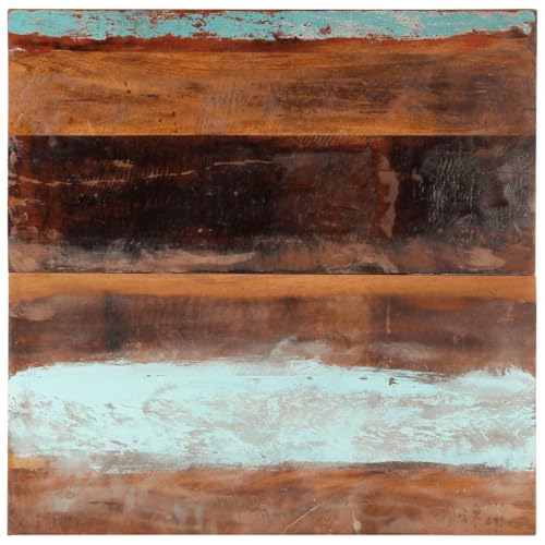 Zeehear Tischplatte Quadratisch 80x80 cm, 25-27 mm Massives Altholz, Poliert und Lackiert, Robuste Oberfläche für Esstisch, Schreibtisch oder Beistelltisch Zeehear Tischplatte Quadratisch 80x80 cm, 25-27 mm Massives Altholz, Poliert und Lackiert, Robuste Oberfläche für Esstisch, Schreibtisch oder Beistelltisch von Zeehear