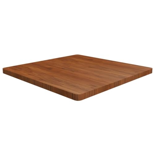 Zeehear Tischplatte Quadratisch Dunkelbraun 90x90x4cm, Behandelte Eiche Massivholz für Esstisch, Couchtisch, Schreibtisch Möbelplatte, Rustikales Design Zeehear Tischplatte Quadratisch Dunkelbraun 90x90x4cm, Behandelte Eiche Massivholz für Esstisch, Couchtisch, Schreibtisch Möbelplatte, Rustikales Design von Zeehear