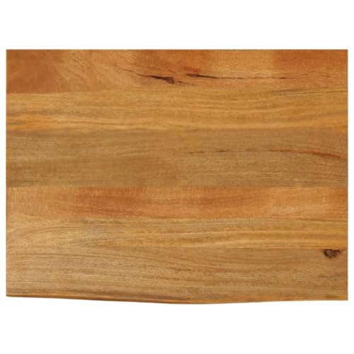 Zeehear Tischplatte mit Baumkante 80x60x2,5 cm, Massivholz Mango Eichen-Optik, einzigartiges Desktop für Schreibtisch und Esstisch, langlebige Arbeitsplatte Zeehear Tischplatte mit Baumkante 80x60x2,5 cm, Massivholz Mango Eichen-Optik, einzigartiges Desktop für Schreibtisch und Esstisch, langlebige Arbeitsplatte von Zeehear