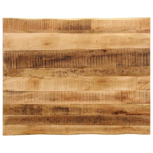 Zeehear Tischplatte mit Baumkante 90x80x2,5 cm, Raues Mango Massivholz, Robustes Holz, langlebiger Ersatz für Esszimmer, Schreibtisch oder Bürotisch Zeehear Tischplatte mit Baumkante 90x80x2,5 cm, Raues Mango Massivholz, Robustes Holz, langlebiger Ersatz für Esszimmer, Schreibtisch oder Bürotisch von Zeehear