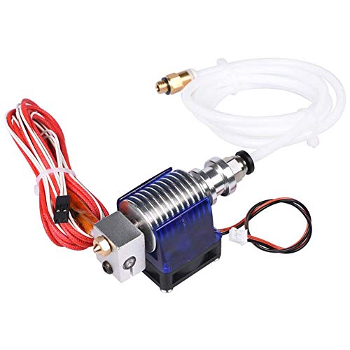 Zeelo E3D V6 Hot End Full Kit 1,75 mm 12 V Bowdenabstand Extruderkopf RepRap, 3D-Drucker Extruder Teile Zubehör von TUZUK