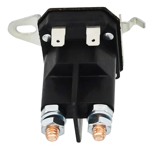 Zeenparts 532192507 12 V Starter-Magnetspule 582042801, kompatibel mit Husqvarna Rasenmäher YTH22V46XLS YTH2348, kompatibel mit Jonsered LT2113 LT2114, kompatibel mit Cub Cadet RZT-SX42 RZT-SX46 von Zeenparts