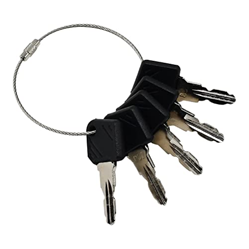 Zeenparts 802 5 Stück Zündschlüssel kompatibel mit Linde Gabelstapler E16 Stapler Palettenwagen L12 L14 L16 T16 T18 T20 T30 Zeenparts 802 5 Stück Zündschlüssel kompatibel mit Linde Gabelstapler E16 Stapler Palettenwagen L12 L14 L16 T16 T18 T20 T30 von Zeenparts