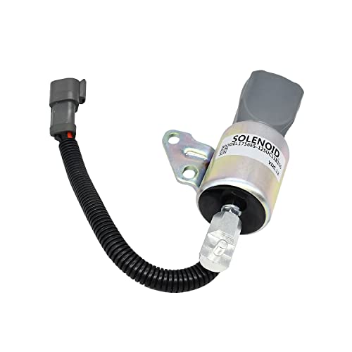 Zeenparts KT1G368-6001-2 Kraftstoff-Absperr-Magnetspule 1756ES-12SUC11B1S5, kompatibel mit Komatsu Motor 3D67E-1A-5A 3D67E-2A Bagger PC14R-2 PC14R-3 PC14R-3 HS PC16R-2 PC16R-3 PC16R. 3 HS PC18MR-3 Zeenparts KT1G368-6001-2 Kraftstoff-Absperr-Magnetspule 1756ES-12SUC11B1S5, kompatibel mit Komatsu Motor 3D67E-1A-5A 3D67E-2A Bagger PC14R-2 PC14R-3 PC14R-3 HS PC16R-2 PC16R-3 PC16R. 3 HS PC18MR-3 von Zeenparts