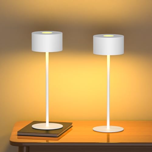 Zefahti Kabellose Tischlampe Akku Dimmbar, Kleine Tischlampe Vollmetall 3 Farbtemperatur, Nachttischlampe Kabellos USB-C, IP54, H25cm,für Outdoor Nachttisch Esstisch Schreibtisch Zefahti Kabellose Tischlampe Akku Dimmbar, Kleine Tischlampe Vollmetall 3 Farbtemperatur, Nachttischlampe Kabellos USB-C, IP54, H25cm,für Outdoor Nachttisch Esstisch Schreibtisch von Zefahti