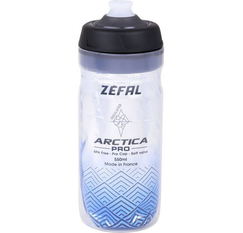 Zefal Trinkflasche Zéfal FLASCHE ARCTICA PRO 55 2020 Silber/Blau von Zefal