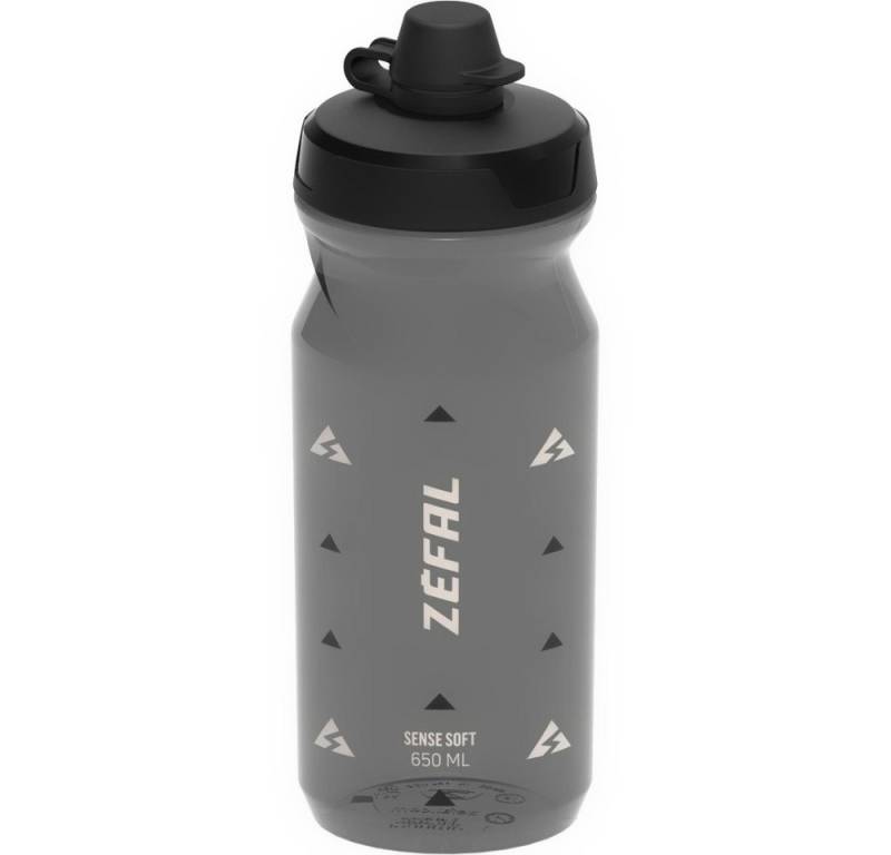 Zefal Trinkflasche Zéfal Trinkflasche Sense Soft" 650ml no mud schwarz ca. 0,079 kg von Zefal