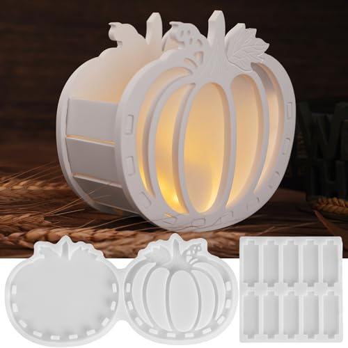 Silikonformen Gießformen Halloween Kürbis, Halloween Kürbis Kerzenständer Silikonform, Silikonform Herbst, Gipsformen Zum Gießen Für DIYs Deko Basteln Silikonformen Gießformen Halloween Kürbis, Halloween Kürbis Kerzenständer Silikonform, Silikonform Herbst, Gipsformen Zum Gießen Für DIYs Deko Basteln von Zegaqae