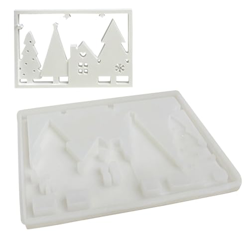 Silikonformen Gießformen Weihnachten, Weihnachtsbaum Atmosphärenlicht Silikonform, Weihnachten Gips Zum Gießen, Für Gips Und Zement Kunstprojekte Silikonformen Gießformen Weihnachten, Weihnachtsbaum Atmosphärenlicht Silikonform, Weihnachten Gips Zum Gießen, Für Gips Und Zement Kunstprojekte von Zegaqae