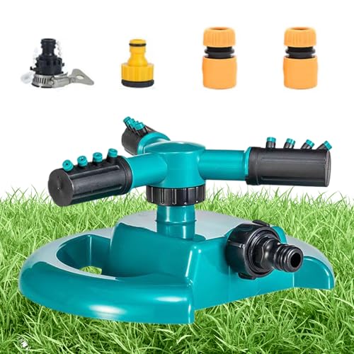 Zegaqae Für Garten | Automatisches Gartensprenger Bewässerungssystem Für Rasen - 360 Grad Rotierendes Bewässerungssystem Für Blumenbeete Gemüsebeete Baumschulen Parks Zegaqae Für Garten | Automatisches Gartensprenger Bewässerungssystem Für Rasen - 360 Grad Rotierendes Bewässerungssystem Für Blumenbeete Gemüsebeete Baumschulen Parks von Zegaqae
