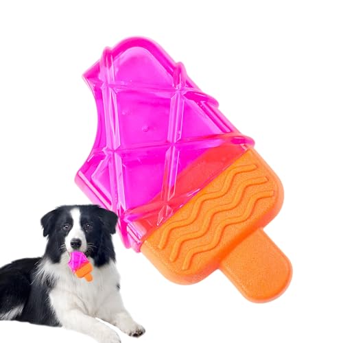 Zegaqae Hund Kauspielzeug | Eiscreme Form Interaktives Hundespielzeug | Kühlendes befüllbares Wasser-Design aus interaktivem Silikon für Rassen wie Pudel und Bulldogge Zegaqae Hund Kauspielzeug | Eiscreme Form Interaktives Hundespielzeug | Kühlendes befüllbares Wasser-Design aus interaktivem Silikon für Rassen wie Pudel und Bulldogge von Zegaqae