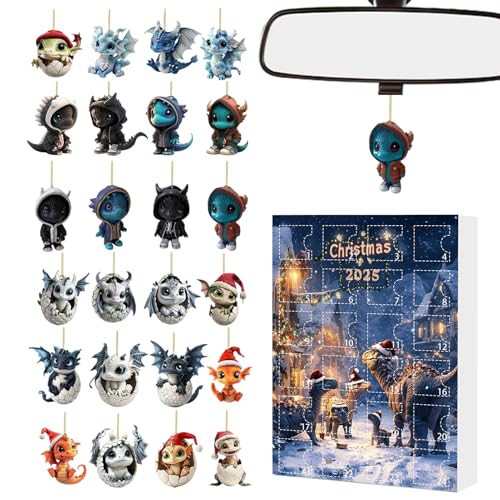 Zegaqae Weihnachtsschmuck Adventskalender,Adventskalender Mit 24 Anhängern - Saisonale Dekoration Für Freunde Schüler Jugendliche Erwachsene Familie Zegaqae Weihnachtsschmuck Adventskalender,Adventskalender Mit 24 Anhängern - Saisonale Dekoration Für Freunde Schüler Jugendliche Erwachsene Familie von Zegaqae