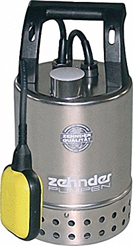 ZEHNDER Schmutzwassertauchpumpe Edelstahl 11-4'' IG- 230 V- Fördermenge 9- 5 mn-h Korngröße 10mm E-ZW 65A von Zehnder