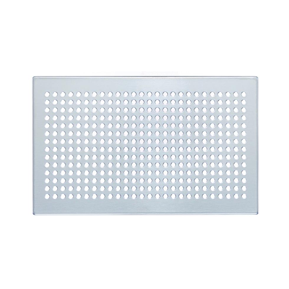 Zehnder Design-Abdeckgitter ComfoGrid Roma für CLD, 260x160mm, Edelstahl 990320610 von Zehnder