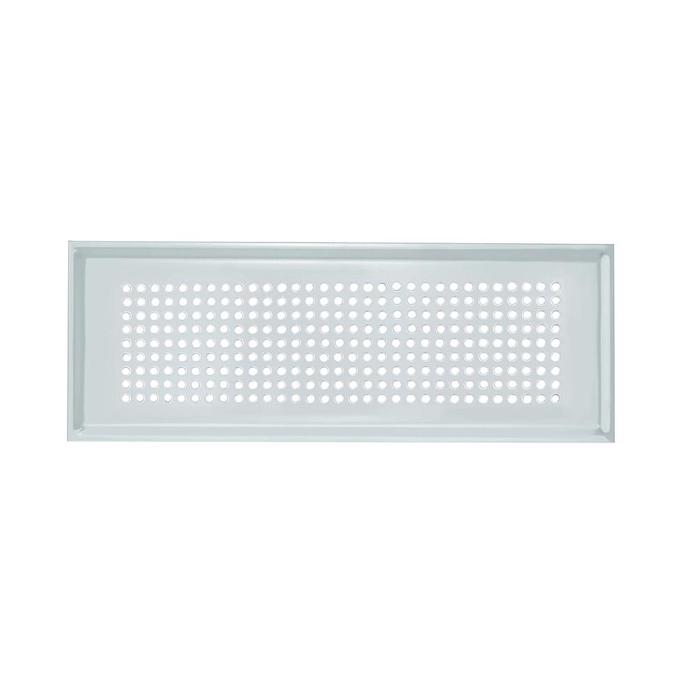 Zehnder Design-Abdeckgitter ComfoGrid Roma für CLF, 350x130mm, Edelstahl 990322081 von Zehnder