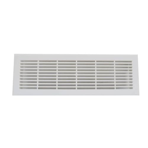 Zehnder Designgitter CLF Kunststoff weiß 330 x 110 mm von Zehnder