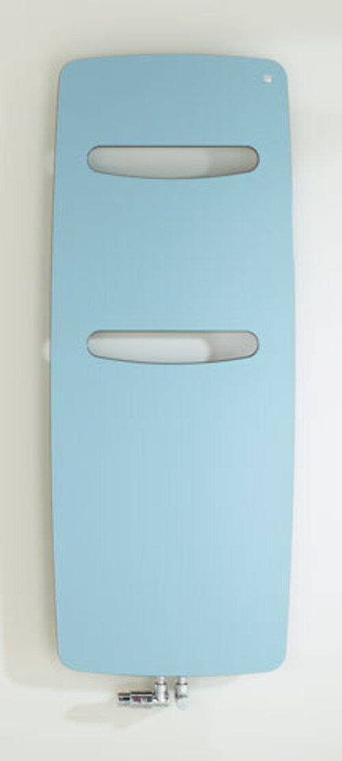 Zehnder vitalo Design Heizkörper VITK-180-050, 1825x490 mm, Ausführung "cut", mit Anschlussbox EasyFix, ZV210649B100000 von Zehnder
